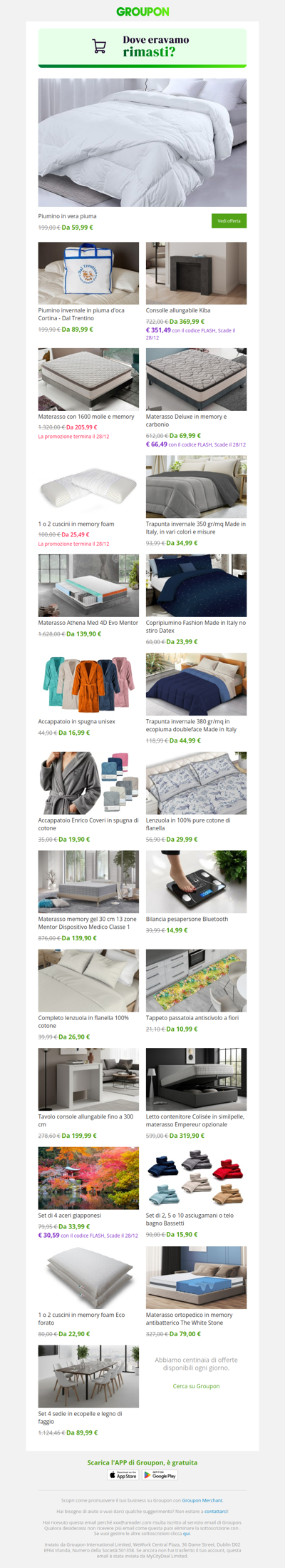 Non perderti le offerte per la tua casa! Scoprile oggi stesso!