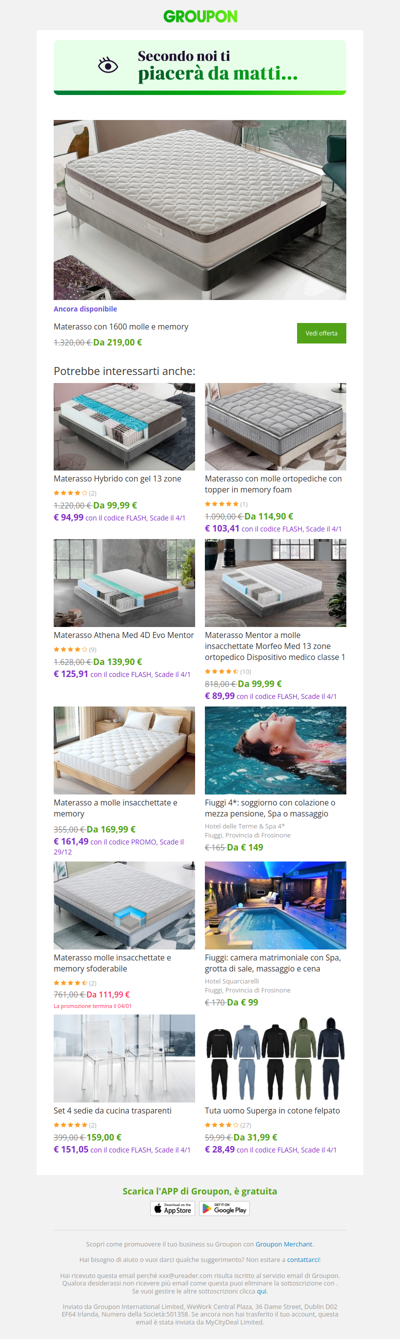 Dì sì all'offerta! È ancora disponibile!