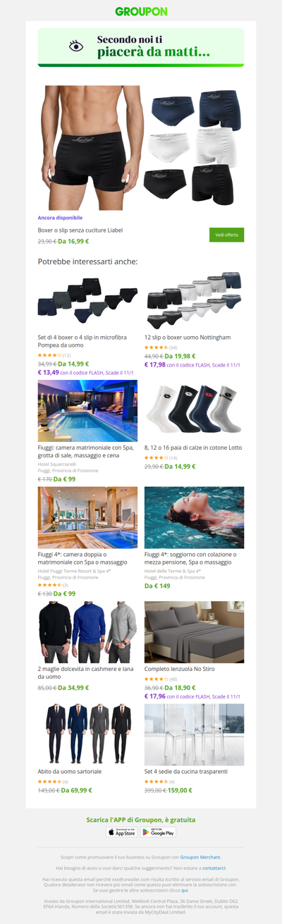 Sei pronta? L'offerta che avevi visto è ancora disponibile!