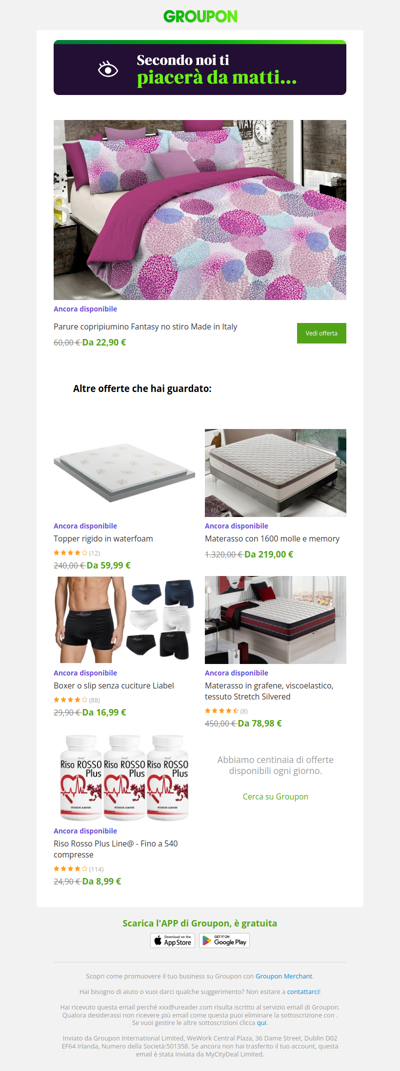 C'è ancora tempo per fare acquisti