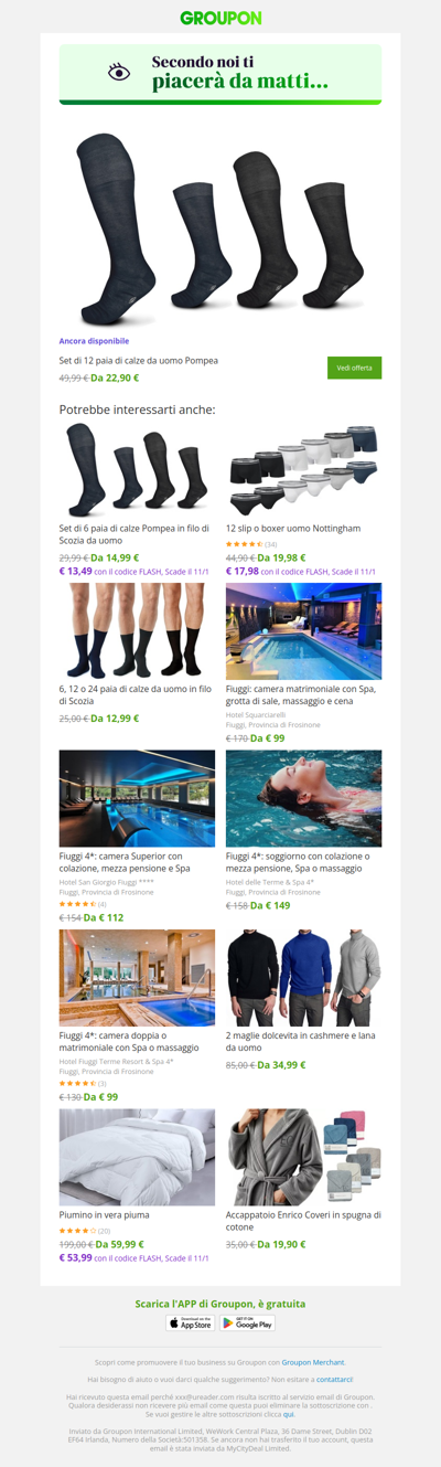 C'è ancora tempo per fare acquisti