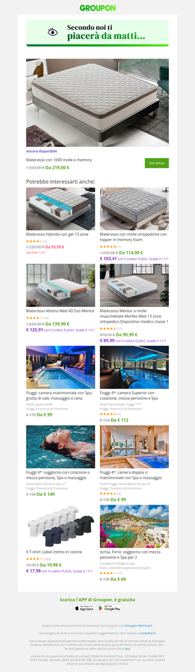 Sei pronta? L'offerta che avevi visto è ancora disponibile!