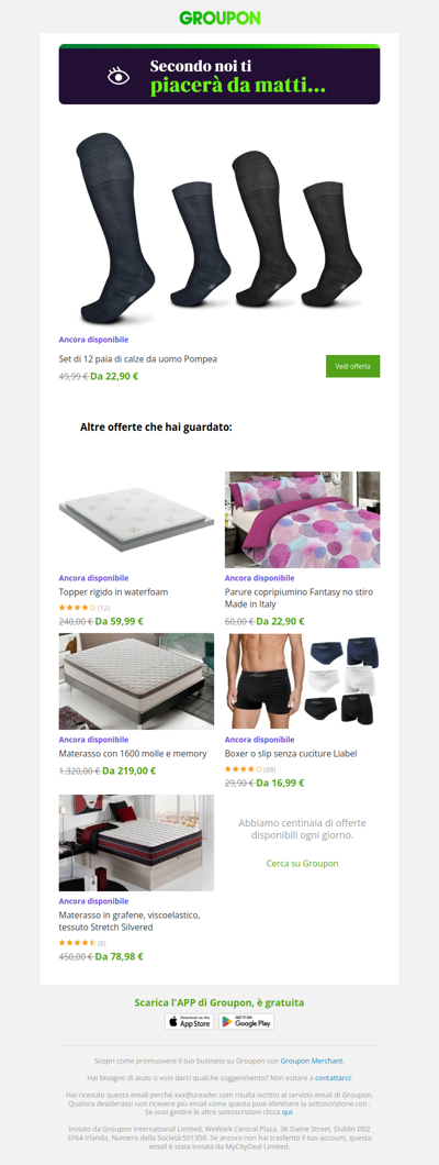 C'è ancora tempo per fare acquisti