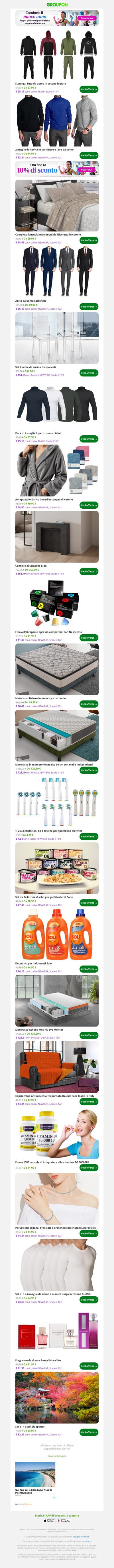 Superga: Tuta da uomo in cotone felpato