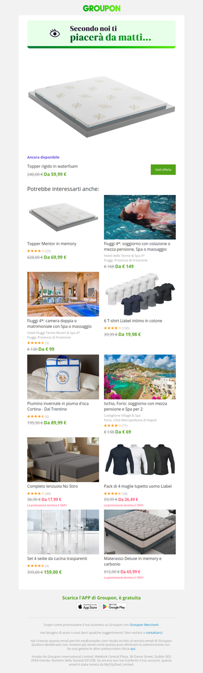 C'è ancora tempo per fare acquisti