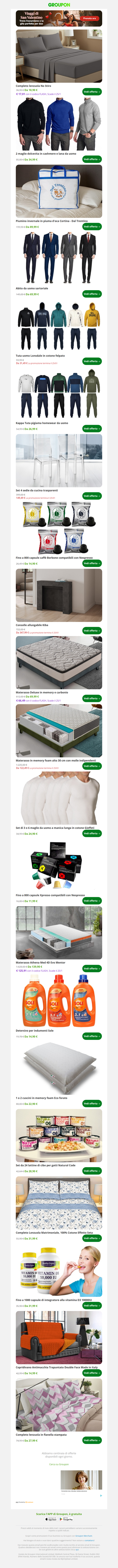 Completo lenzuola No Stiro