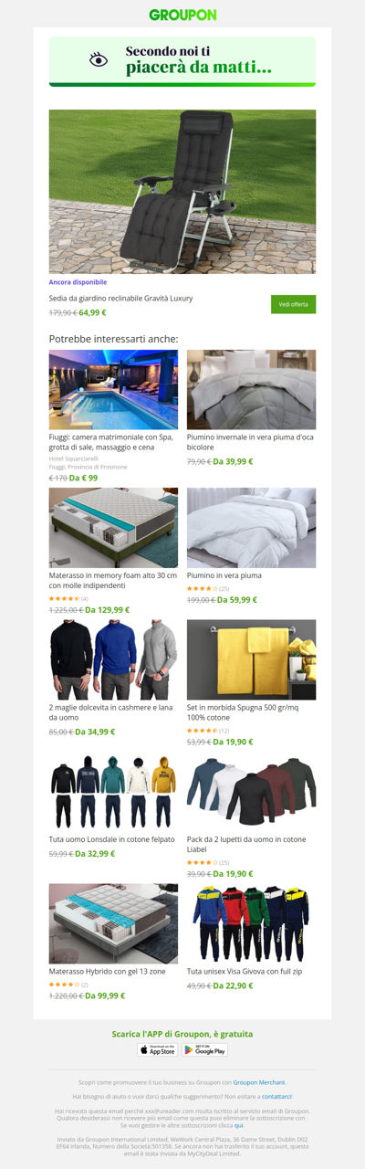 Sei pronta? L'offerta che avevi visto è ancora disponibile!