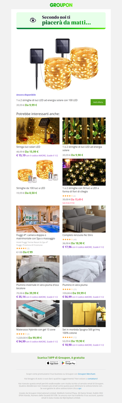 Dì sì all'offerta! È ancora disponibile!