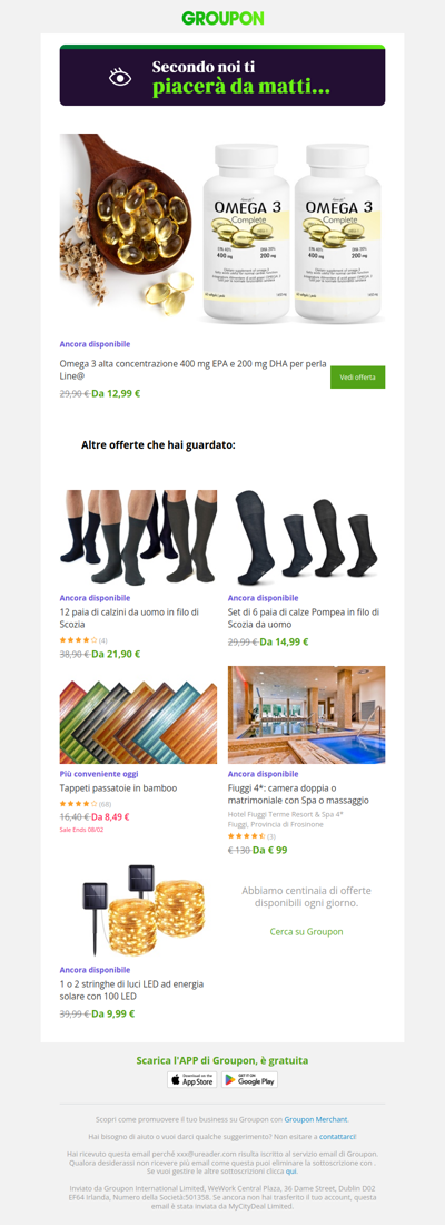 C'è ancora tempo per fare acquisti