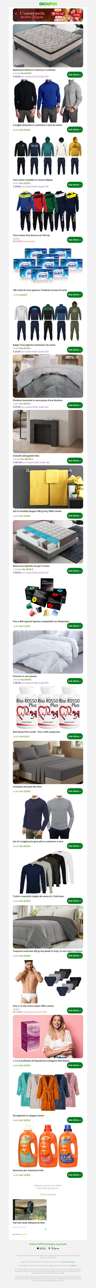 Materasso Deluxe in memory e carbonio