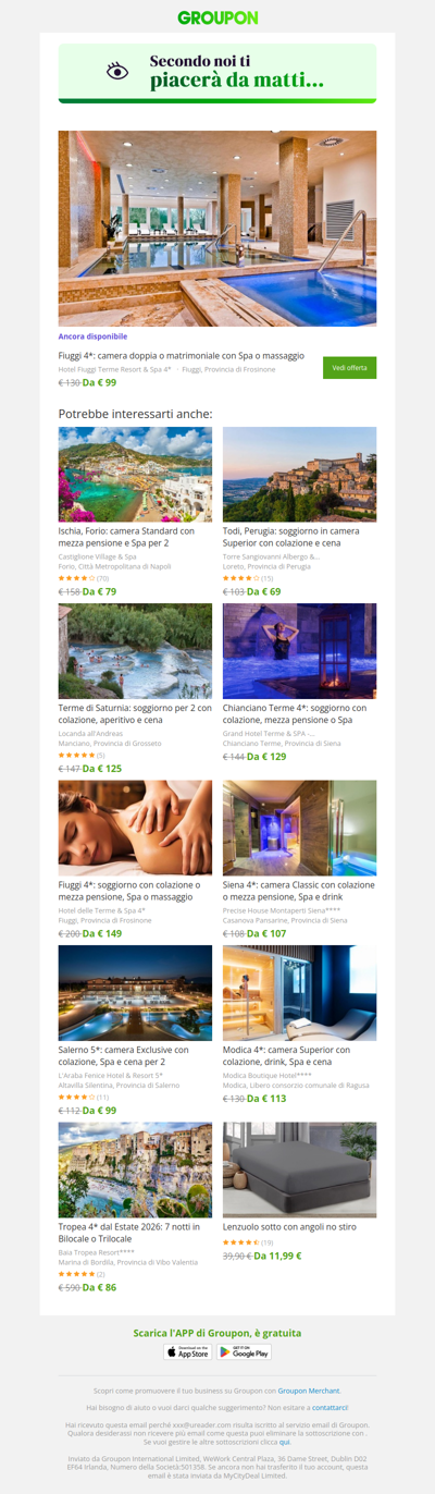 Sei pronta? L'offerta che avevi visto è ancora disponibile!