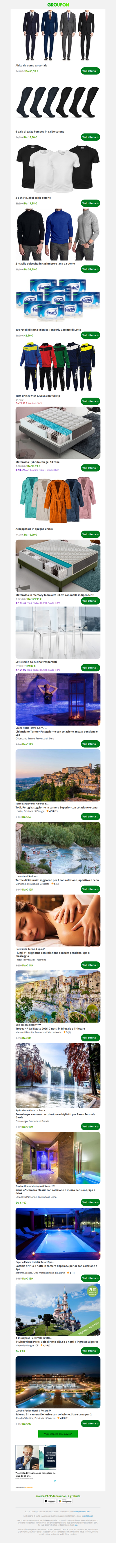 Abito da uomo sartoriale