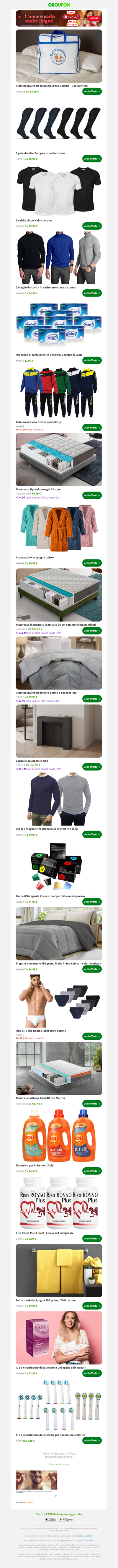 Piumino invernale in piuma d'oca Cortina - Dal Trentino