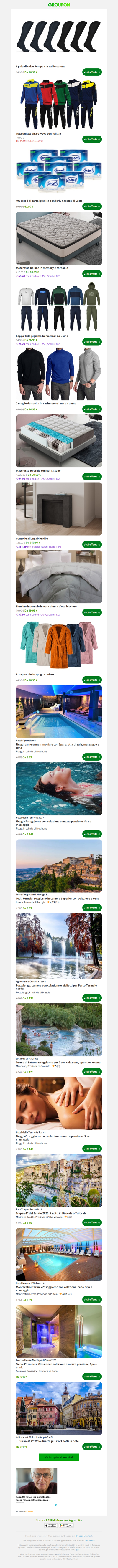 6 paia di calze Pompea in caldo cotone