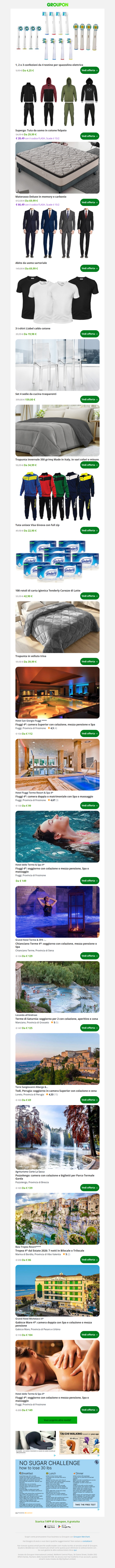 1, 2 o 3 confezioni da 4 testine per spazzolino elettrico