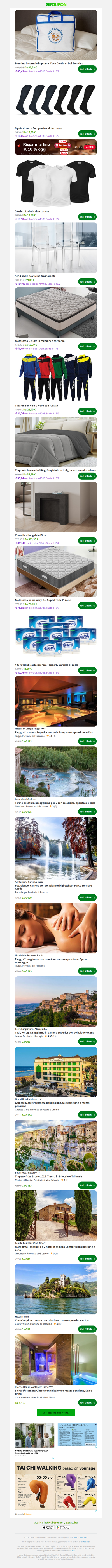 Piumino invernale in piuma d'oca Cortina - Dal Trentino