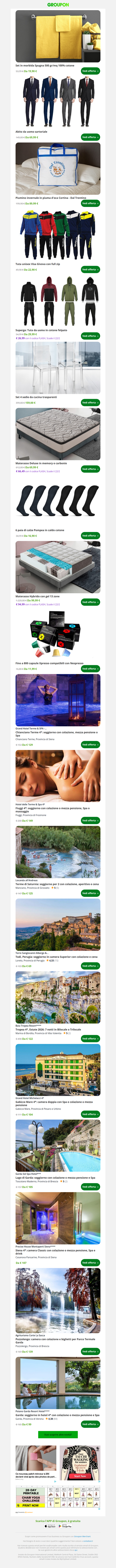 Set in morbida Spugna 500 gr/mq 100% cotone