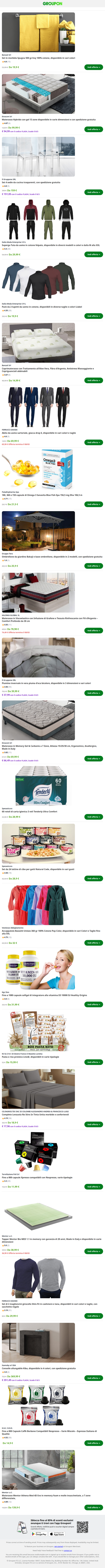 Set in morbida Spugna 500 gr/mq 100% cotone, disponibile in vari colori