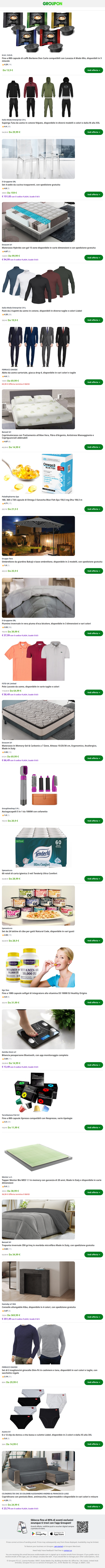 Fino a 800 capsule di caffè Borbone Don Carlo compatibili con Lavazza A Modo Mio, disponibili in 5 miscele