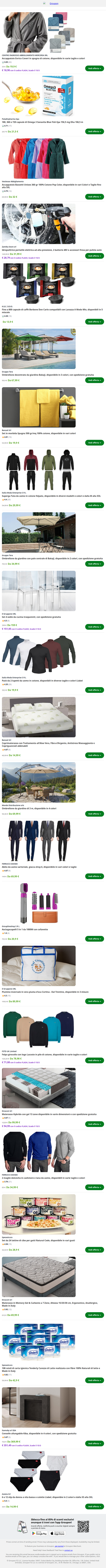 Accappatoio Enrico Coveri in spugna di cotone, disponibile in varie taglie e colori