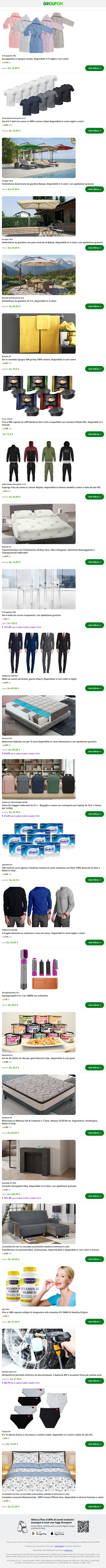 Ombrellone decentrato da giardino Bakaji, disponibile in 3 colori, con spedizione gratuita