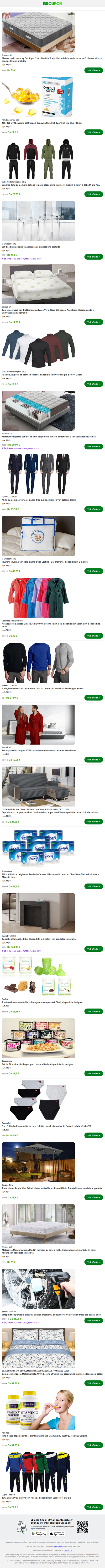 Materasso in memory Gel SuperFresh, Made in Italy, disponibile in varie misure e 3 diverse altezze, con spedizione gratuita