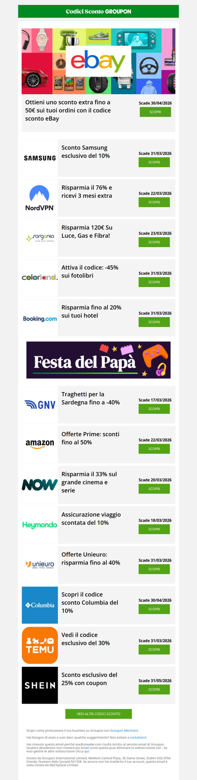 Festa del Papà: trova il regalo perfetto e risparmia!