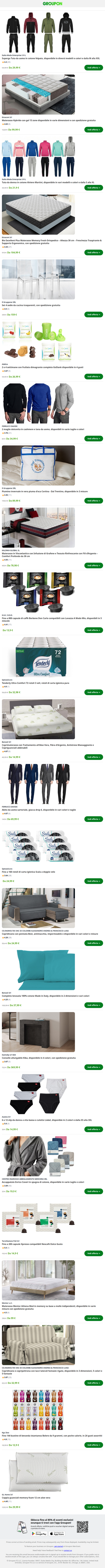 Materasso Hybrido con gel 13 zone disponibile in varie dimensioni e con spedizione gratuita