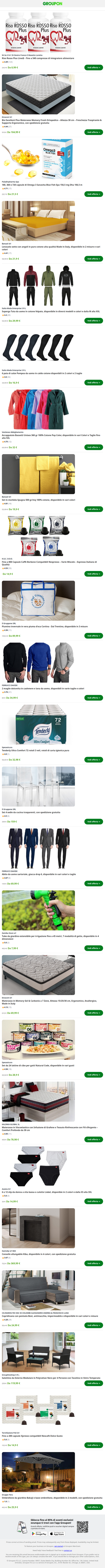 Riso Rosso Plus Line@ -  Fino a 540 compresse di integratore alimentare