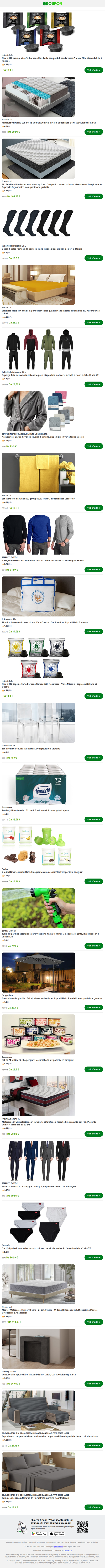 Fino a 800 capsule di caffè Borbone Don Carlo compatibili con Lavazza A Modo Mio, disponibili in 5 miscele