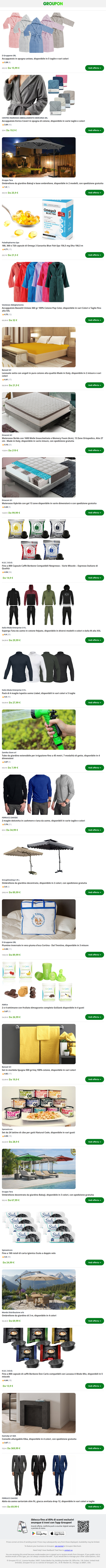 Ombrellone da giardino Bakaji e base ombrellone, disponibile in 2 modelli, con spedizione gratuita