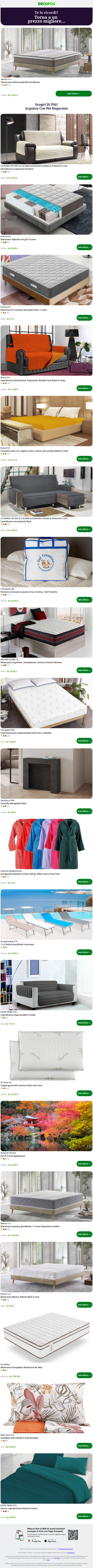 Prezzo ribassato sull’offerta che hai visto