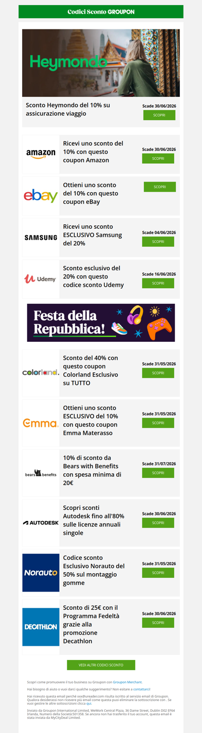 5 codici esclusivi - uno è Samsung! 🎁