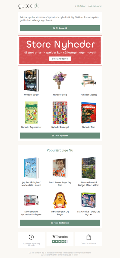 Store nyheder til små priser!