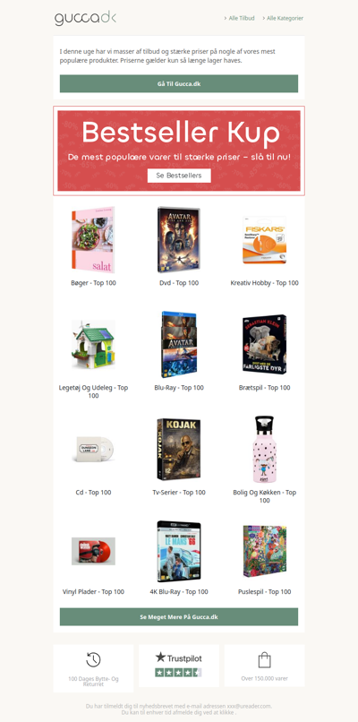 Skynd dig! Bestsellers til stærke priser