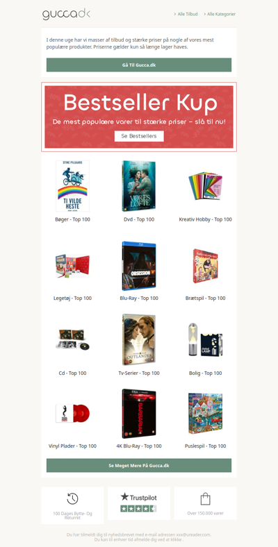 Skynd dig! Bestsellers til stærke priser
