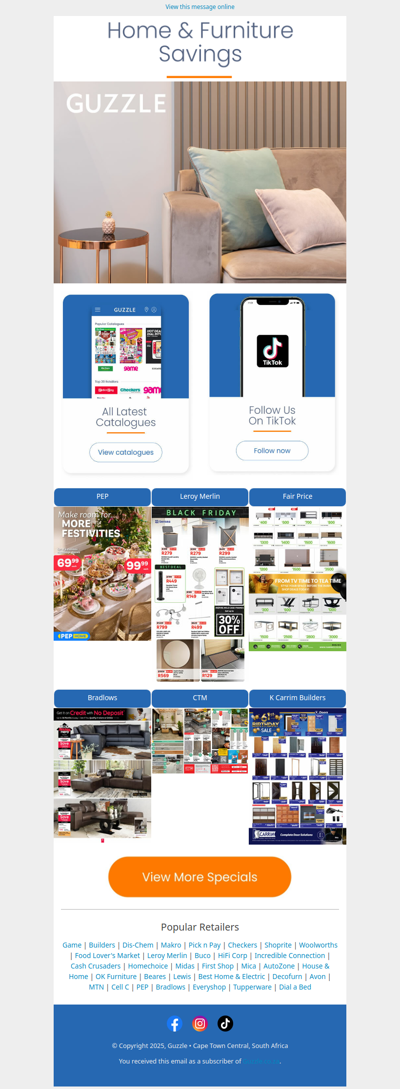 Home & Furniture Savings