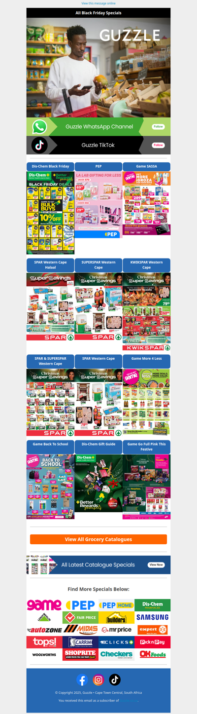 Groceries & Essentials Specials