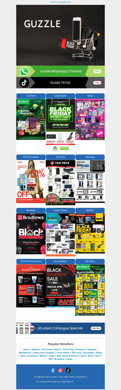 Black Friday Week is Here!