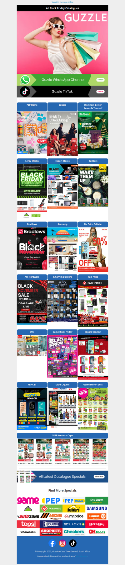 Black Friday + Weekend Savings