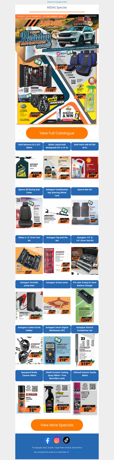 MIDAS : Your Holiday Adventure Awaits