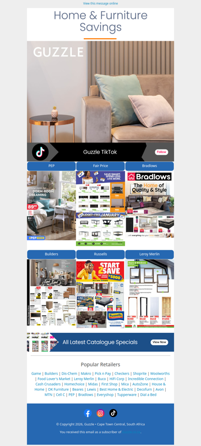 Home & Furniture Savings