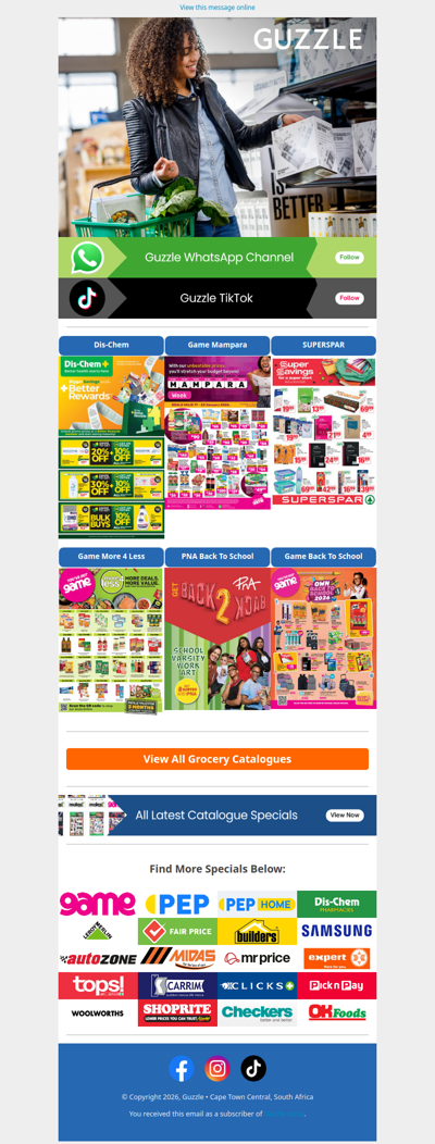 Groceries & Essentials Specials