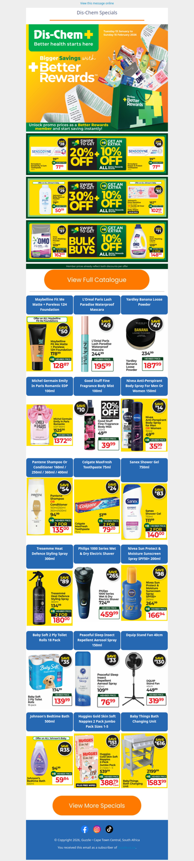 Dis-Chem : Bigger Savings