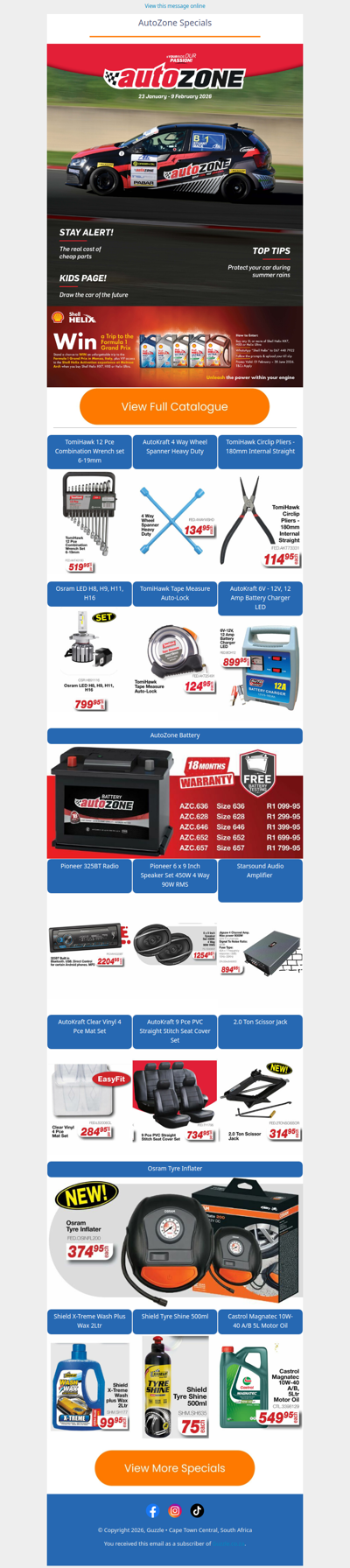AutoZone : Stay Alert