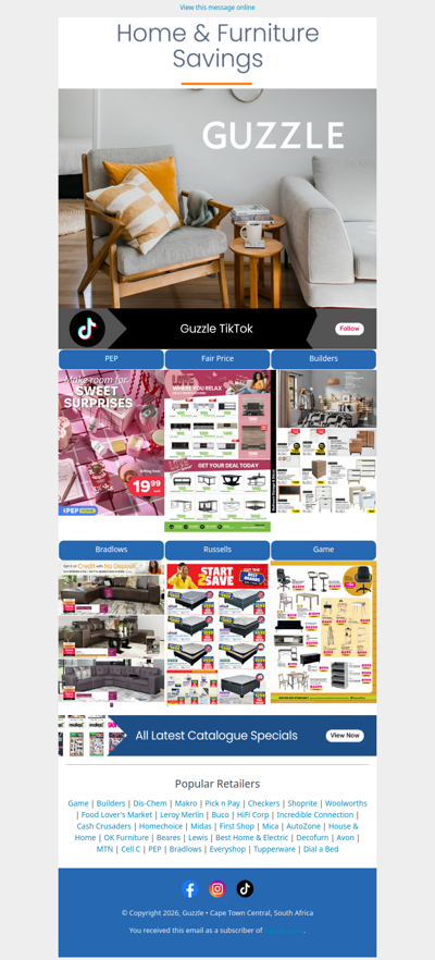 Home & Furniture Savings