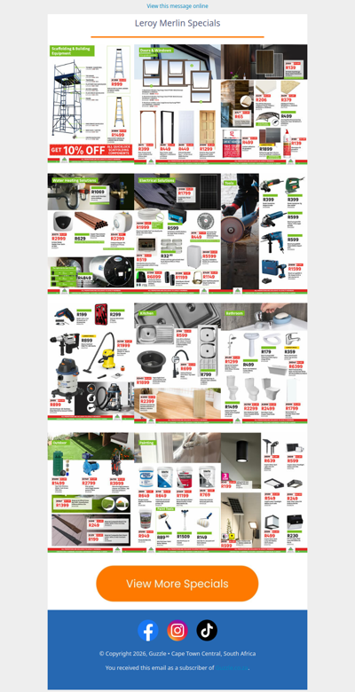 Home Improvement with Leroy Merlin Specials!