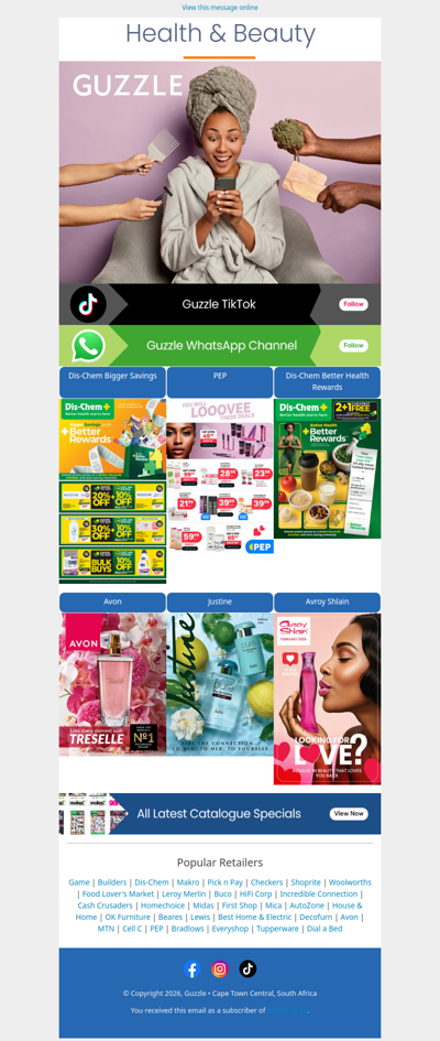 Health & Beauty Savings