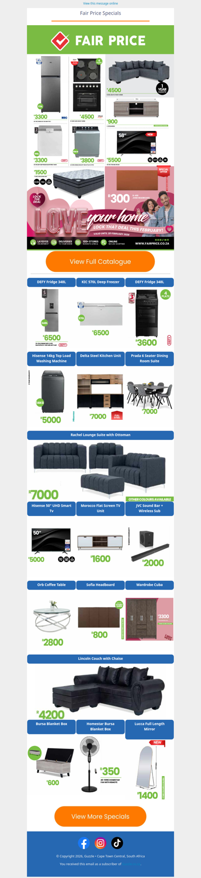 Fair Price : Love Your Home