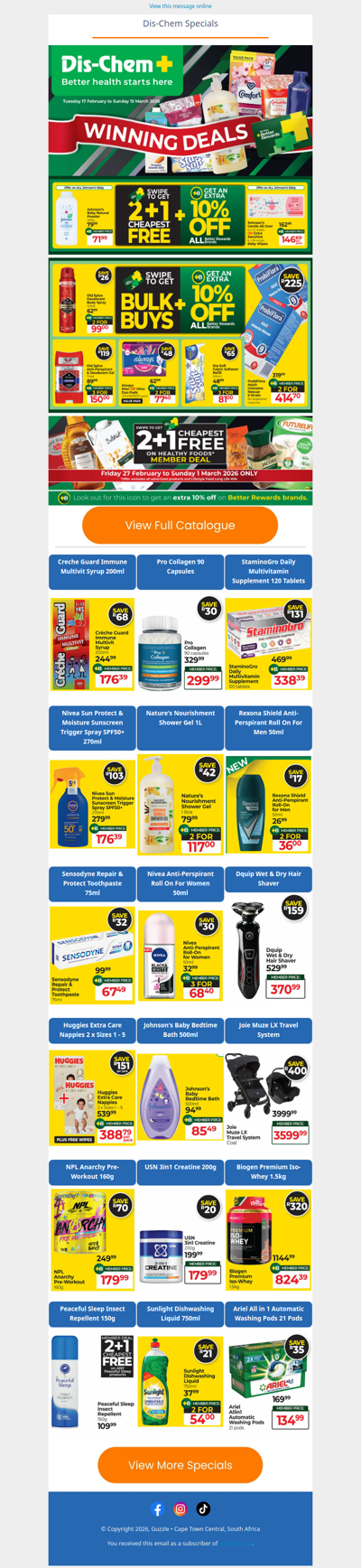 Dis-Chem : Winning Deals